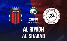 Nhận định Al Riyadh vs Al Shabab 21h50 ngày 28/10 (King’s Cup Saudi Arabia 2024/25)