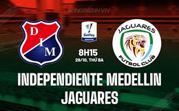 Nhận định Independiente Medellin vs Jaguares 8h15 ngày 29/10 (VĐQG Colombia 2024)