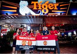 Tiger - Bia chính thức của Câu lạc bộ Bóng đá Manchester United