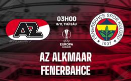 Nhận định bóng đá AZ Alkmaar vs Fenerbahce 3h00 ngày 8/11 (Europa League 2024/25)