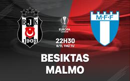 Nhận định bóng đá Besiktas vs Malmo 22h30 ngày 6/11 (Europa League 2024/25)