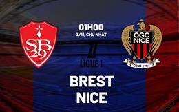 Nhận định Brest vs Nice (01h00 ngày 3/11): Theo đuổi vé châu Âu