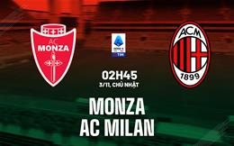 Nhận định Monza vs AC Milan (02h45 ngày 3/11): Derby vùng Lombardy