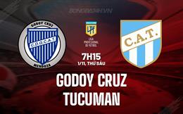 Nhận định Godoy Cruz vs Tucuman 7h15 ngày 1/11 (VĐQG Argentina 2024)