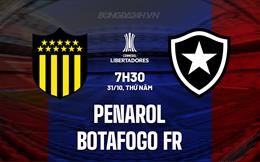 Nhận định Penarol vs Botafogo FR 7h30 ngày 31/10 (Copa Libertadores 2024)