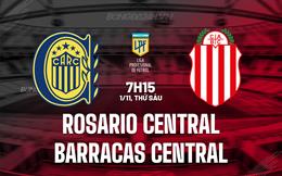 Nhận định Rosario Central vs Barracas Central 7h15 ngày 1/11 (VĐQG Argentina 2024)