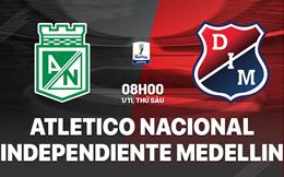 Nhận định Atletico Nacional vs Independiente Medellin 8h00 ngày 1/11 (Cúp QG Colombia 2024)