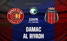 Nhận định Damac vs Al Riyadh 22h15 ngày 1/11 (VĐQG Saudi Arabia 2024/25)