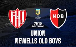 Nhận định Union vs Newells Old Boys 7h15 ngày 2/11 (VĐQG Argentina 2024)