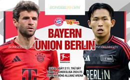 Nhận định Bayern Munich vs Union Berlin (21h30 ngày 2/11): Thêm 3 điểm cho Hùm xám