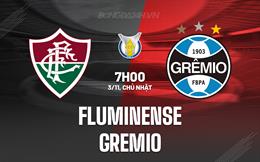 Nhận định Fluminense vs Gremio 7h00 ngày 2/11 (VĐQG Brazil 2024)