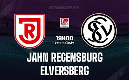 Nhận định Jahn Regensburg vs Elversberg 19h00 ngày 2/11 (Hạng 2 Đức 2024/25)