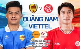 Nhận định Quảng Nam vs Viettel (17h00 ngày 03/11): Trả món nợ cũ