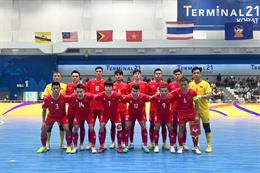 ĐT futsal Việt Nam đặt một chân vào bán kết