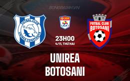 Nhận định Unirea vs Botosani 23h00 ngày 4/11 (VĐQG Romania 2024/25)