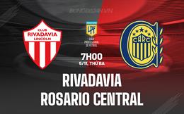 Nhận định Rivadavia vs Rosario Central 7h00 ngày 5/11 (VĐQG Argentina 2024)