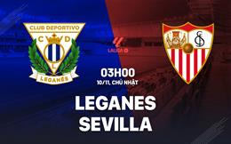 Nhận định bóng đá Leganes vs Sevilla 3h00 ngày 10/11 (La Liga 2024/25)