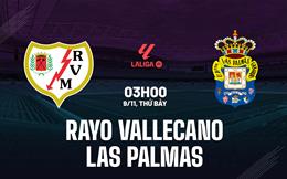 Nhận định Rayo Vallecano vs Las Palmas (3h00 ngày 9/11): Thêm 3 điểm cho chủ nhà