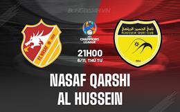 Nhận định Nasaf Qarshi vs Al Hussein 21h00 ngày 6/11 (AFC Champions League Two 2024/25)