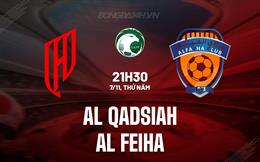 Nhận định Al Qadsiah vs Al Feiha 21h30 ngày 7/11 (VĐQG Saudi Arabia 2024/25)