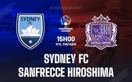 Nhận định Sydney FC vs Sanfrecce Hiroshima 15h00 ngày 7/11 (AFC Champions League Two 2024/25)