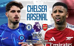 Chelsea chia điểm với Arsenal ở derby thủ đô London