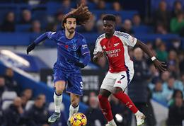 Marc Cucurella hé lộ cách khóa chặt Bukayo Saka ở derby London