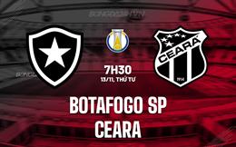 Nhận định Botafogo SP vs Ceara 7h30 ngày 13/11 (Hạng 2 Brazil 2024)