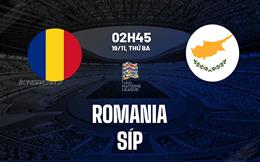 Nhận định bóng đá Romania vs Síp 2h45 ngày 19/11 (UEFA Nations League 2024/25)