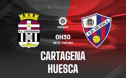 Nhận định Cartagena vs Huesca 0h30 ngày 18/11 (Hạng 2 Tây Ban Nha 2024/25)