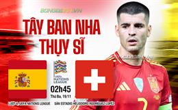 Nhận định Tây Ban Nha vs Thụy Sĩ (02h45 ngày 19/11): Vô thưởng vô phạt