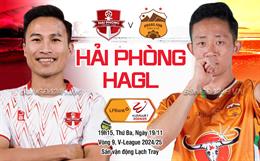 Nhận định Hải Phòng vs HAGL (19h15 ngày 19/11): Giải cơn khát 3 điểm. 