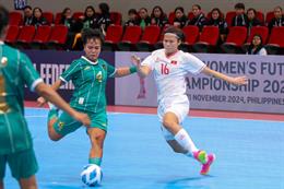 ĐT futsal nữ Việt Nam thắng dễ đối thủ Indonesia