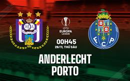 Nhận định bóng đá Anderlecht vs Porto 0h45 ngày 29/11 (Europa League 2024/25)