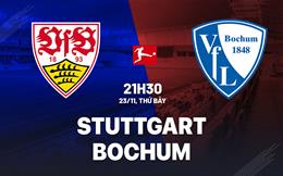 Nhận định bóng đá Stuttgart vs Bochum 21h30 ngày 23/11 (Bundesliga 2024/25)