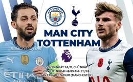 Manchester City vs Tottenham Hotspur: Vượt qua khủng hoảng?