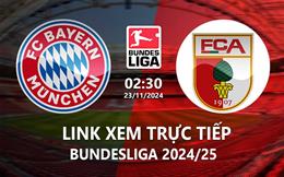 Xem trực tiếp Bayern vs Augsburg 2h30 ngày 23/11/2024 trên ON Football