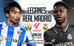 Nhận định Leganes vs Real Madrid (0h30 ngày 25/11): Los Blancos lại mất điểm?