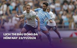 Lịch thi đấu bóng đá hôm nay 23/11: Ngoại hạng Anh, La Liga, Serie A...