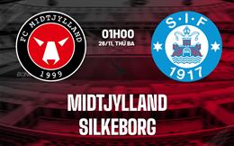 Nhận định bóng đá Midtjylland vs Silkeborg 1h00 ngày 26/11 (VĐQG Đan Mạch 2024/25)