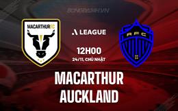 Nhận định Macarthur vs Auckland FC 12h00 ngày 24/11 (VĐQG Australia 2024/25)