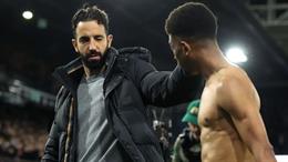 Ruben Amorim khen ngợi Amad Diallo sau trận hòa Ipswich