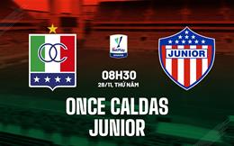 Nhận định bóng đá Once Caldas vs Junior 8h30 ngày 28/11 (VĐQG Colombia 2024)