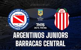 Nhận định Argentinos Juniors vs Barracas Central 7h15 ngày 26/11 (VĐQG Argentina 2024)