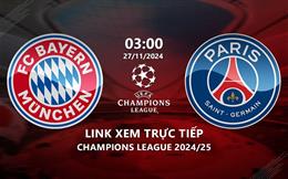 Link xem bóng đá Bayern vs PSG 3h00 ngày 27/11/2024 ở đâu?