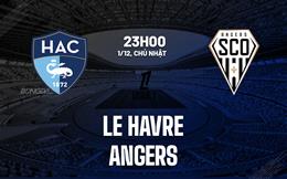 Nhận định bóng đá Le Havre vs Angers 23h00 ngày 1/12 (Ligue 1 2024/25)