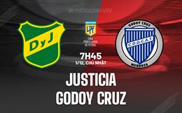 Nhận định Justicia vs Godoy Cruz 7h45 ngày 1/12 (VĐQG Argentina 2024)