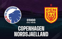 Nhận định Copenhagen vs Nordsjaelland 1h00 ngày 3/12 (VĐQG Đan Mạch 2024/25)