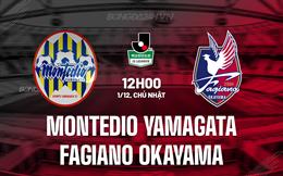 Nhận định Montedio Yamagata vs Fagiano Okayama 12h00 ngày 1/12 (Hạng 2 Nhật Bản 2024)