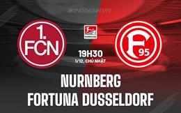 Nhận định Nurnberg vs Fortuna Dusseldorf 19h30 ngày 1/12 (Hạng 2 Đức 2024/25)